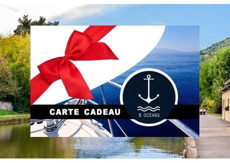 Permis côtier + fluvial - Carte cadeau à imprimer 399€ (AU LIEU DE 450€ - JUSQU'AU 15/12/2022  - Places limitées)